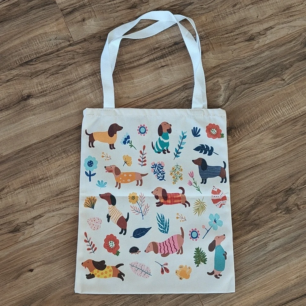 NWOT Dachshund Tote